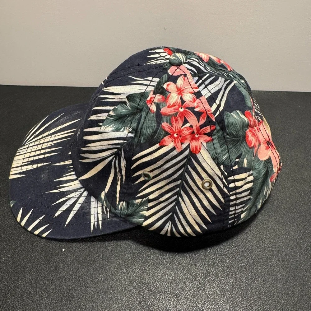 Goodfellow & Co Hat Cap Tropical Print Floral Hawaiian OSFM Strap Back Adult‎